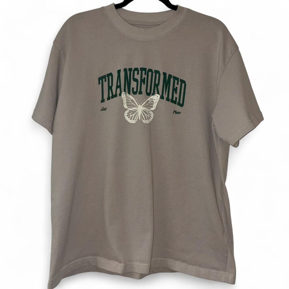 Elevated Faith Transformed Set Free Relaxed Fit Tee